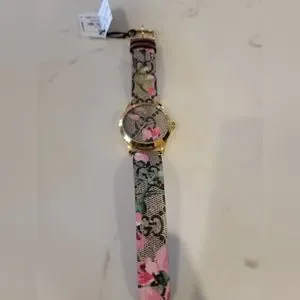 Gucci | Accessories | Ladies Gucci Gtimeless Pink Blooms  display picture 1